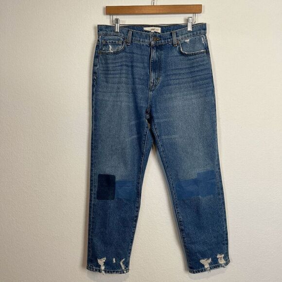 Current/Elliot Cloudburst Blue Denim The Boyfriend Jeans Women's Size 29 - Picture 4 of 7